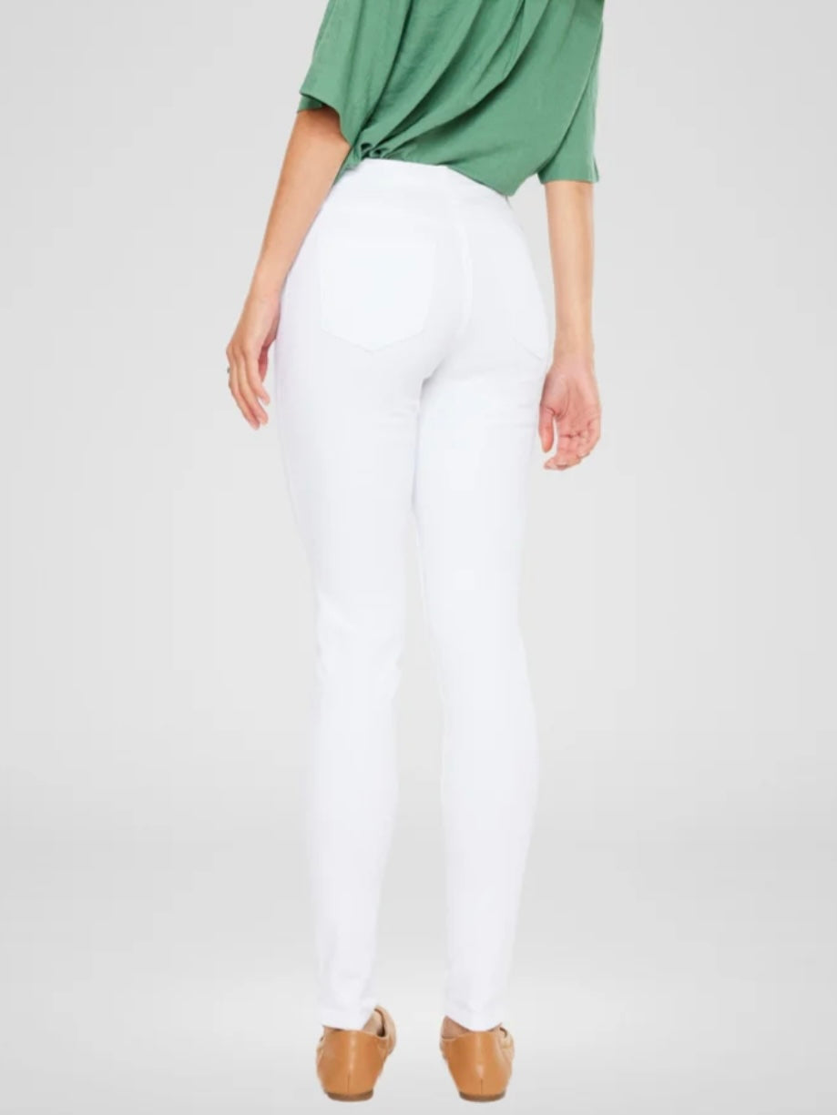 Kancan White Skinny Stretch Jeans