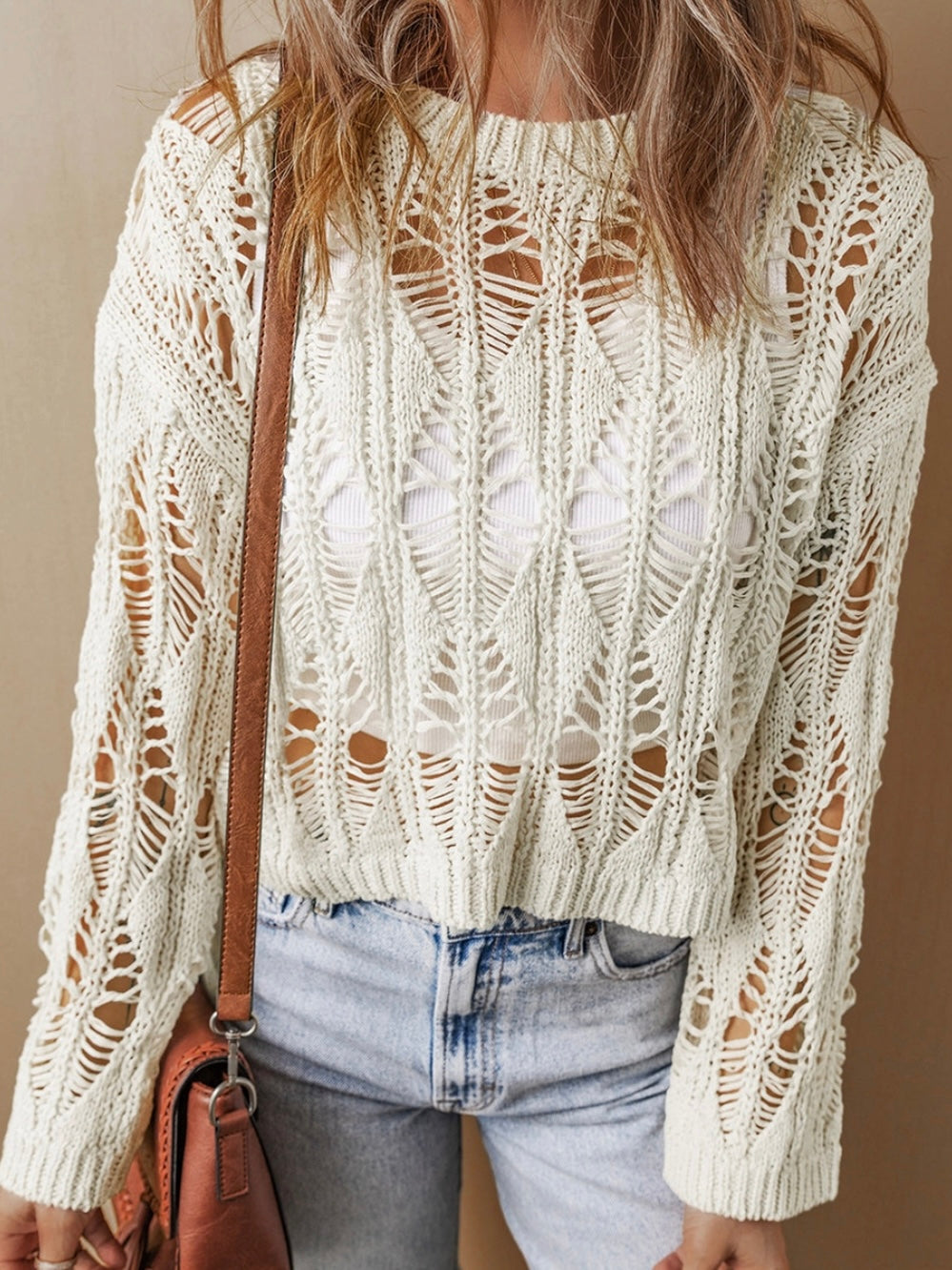 Boho Drift Sweater