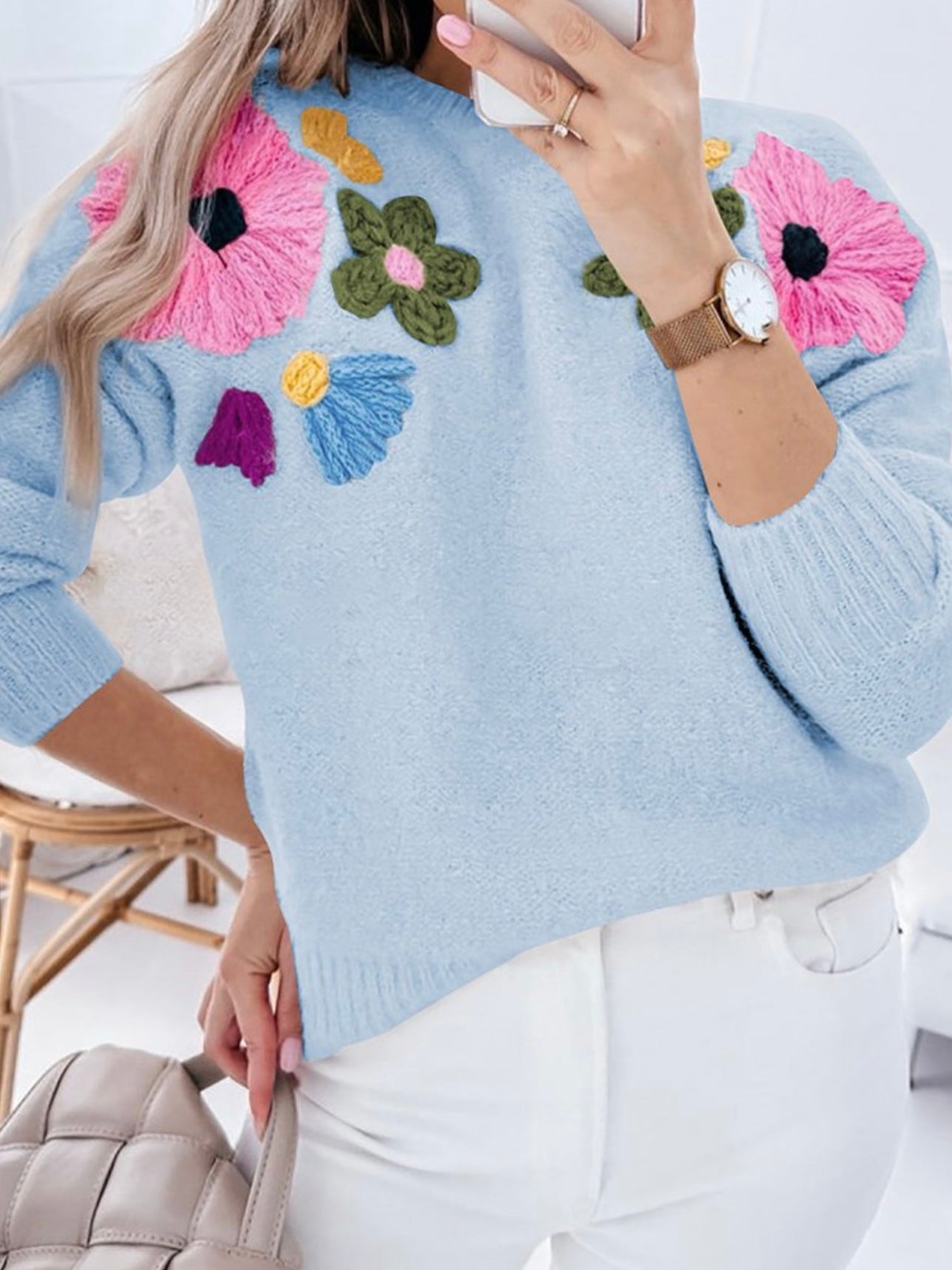 Meadow Whispers Sweater