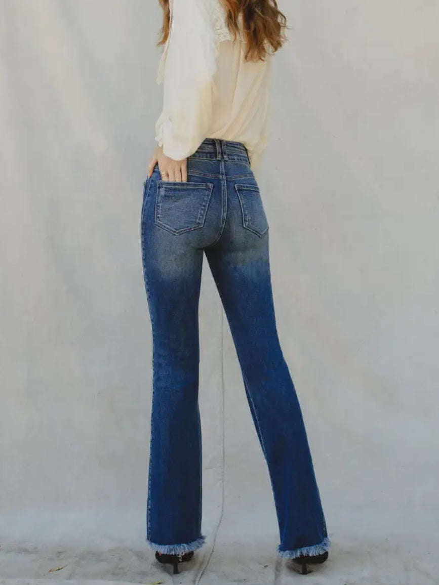 Genevieve High Rise Kancan Jeans