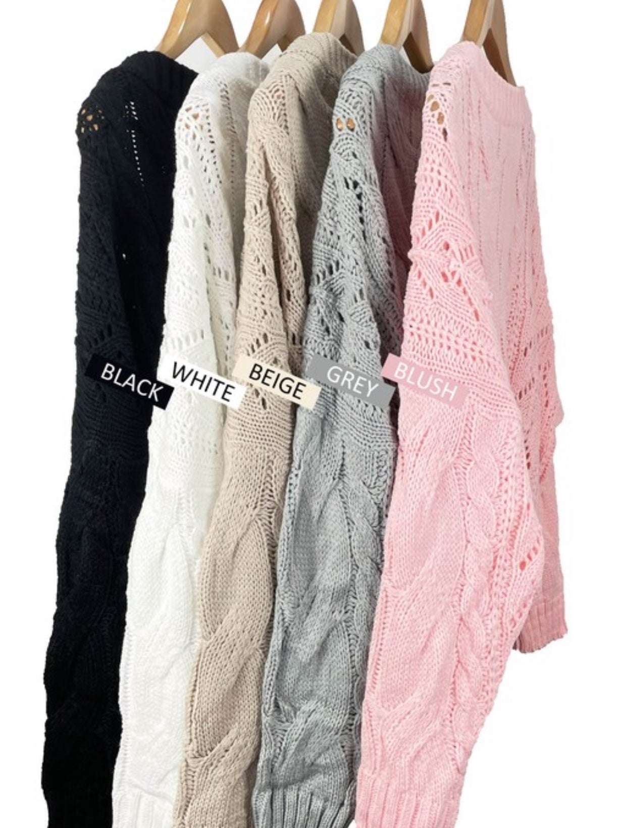 Erica Off The Shoulder Sweater