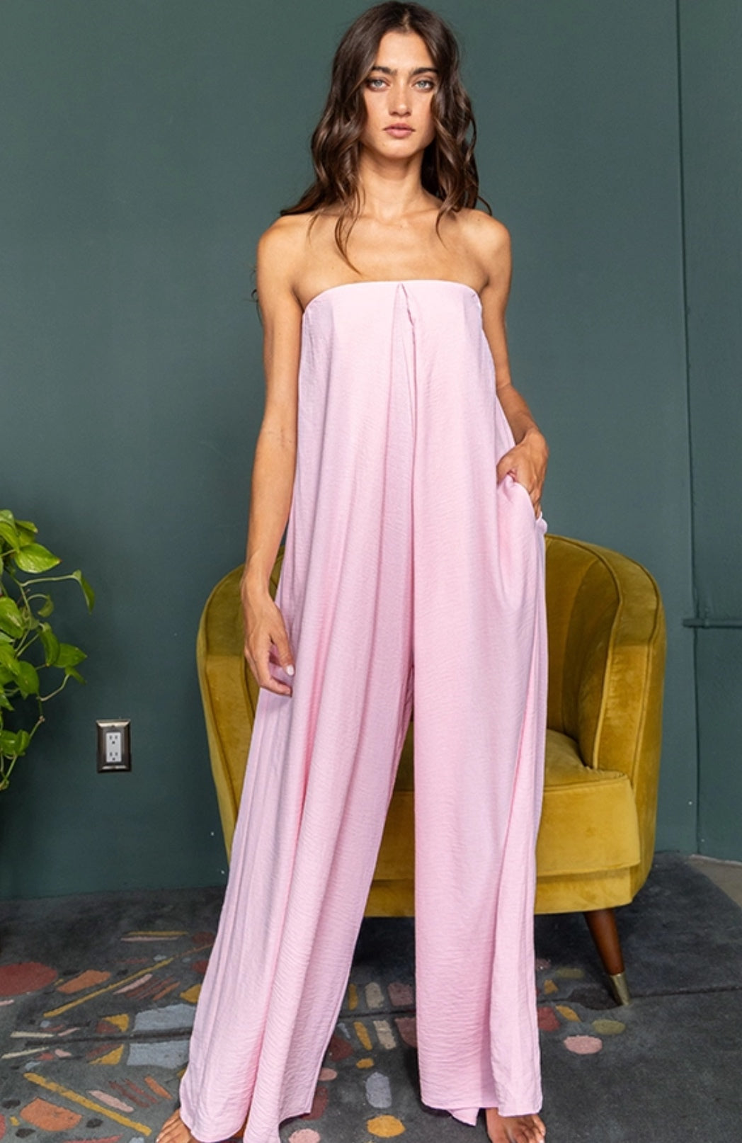 Lyric Strapless Jumpsuit