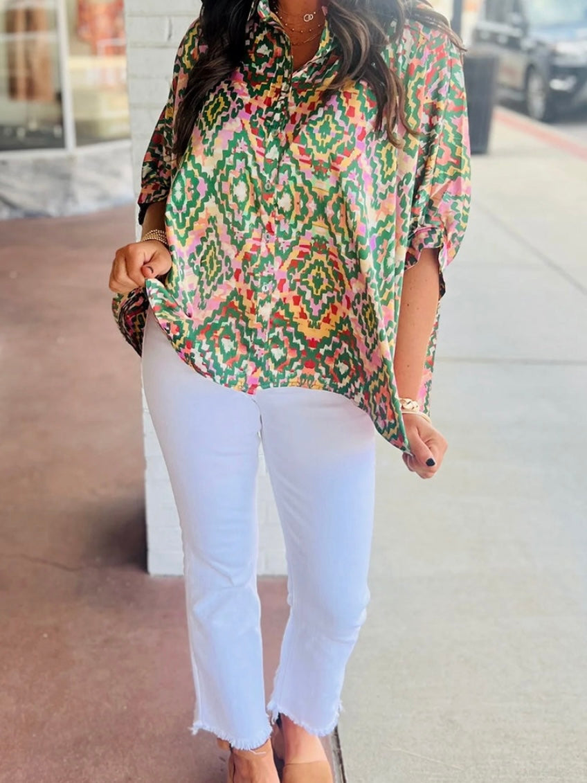Electric Vibe Blouse