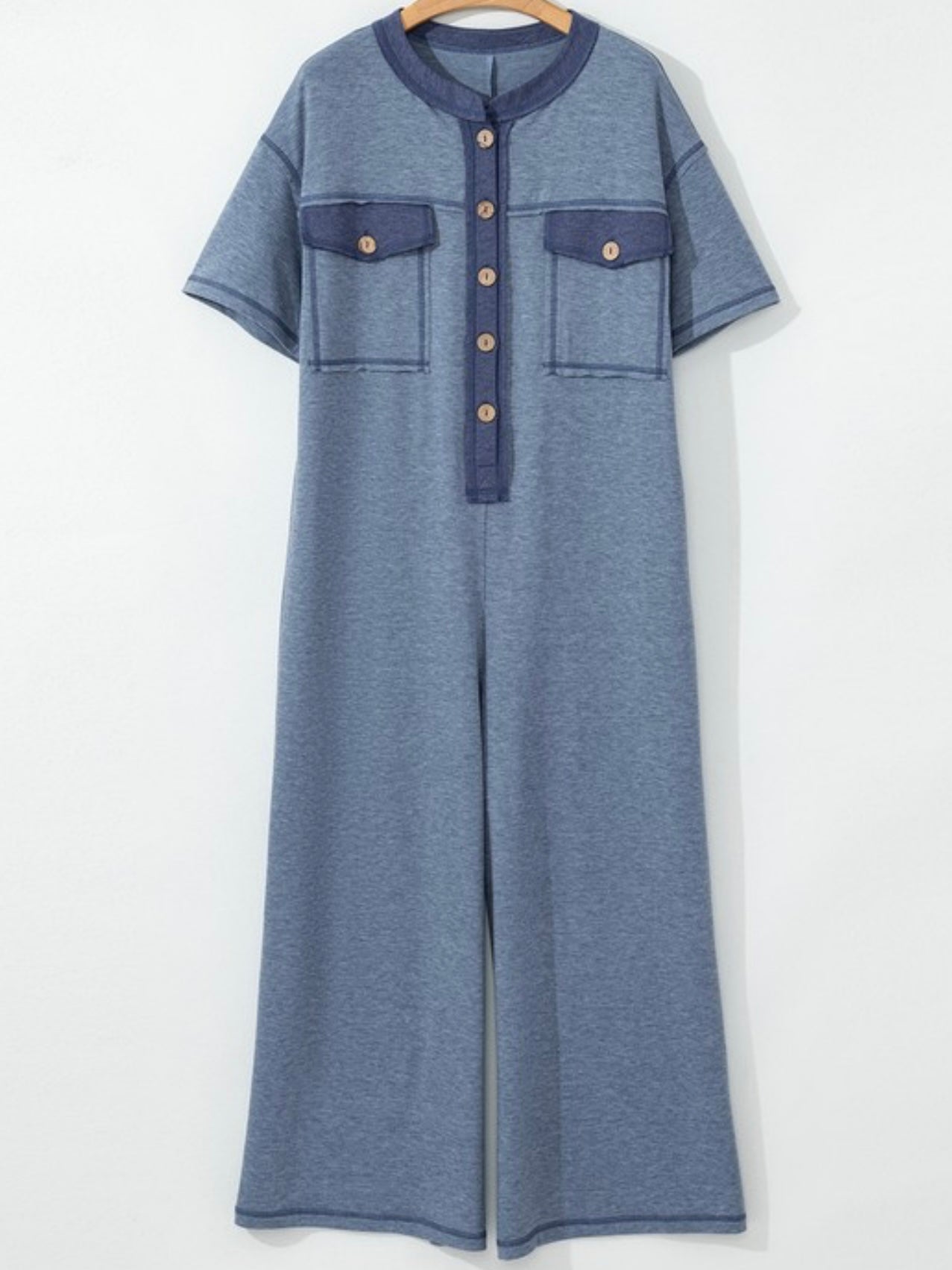 Indigo Utility Jumpsuit