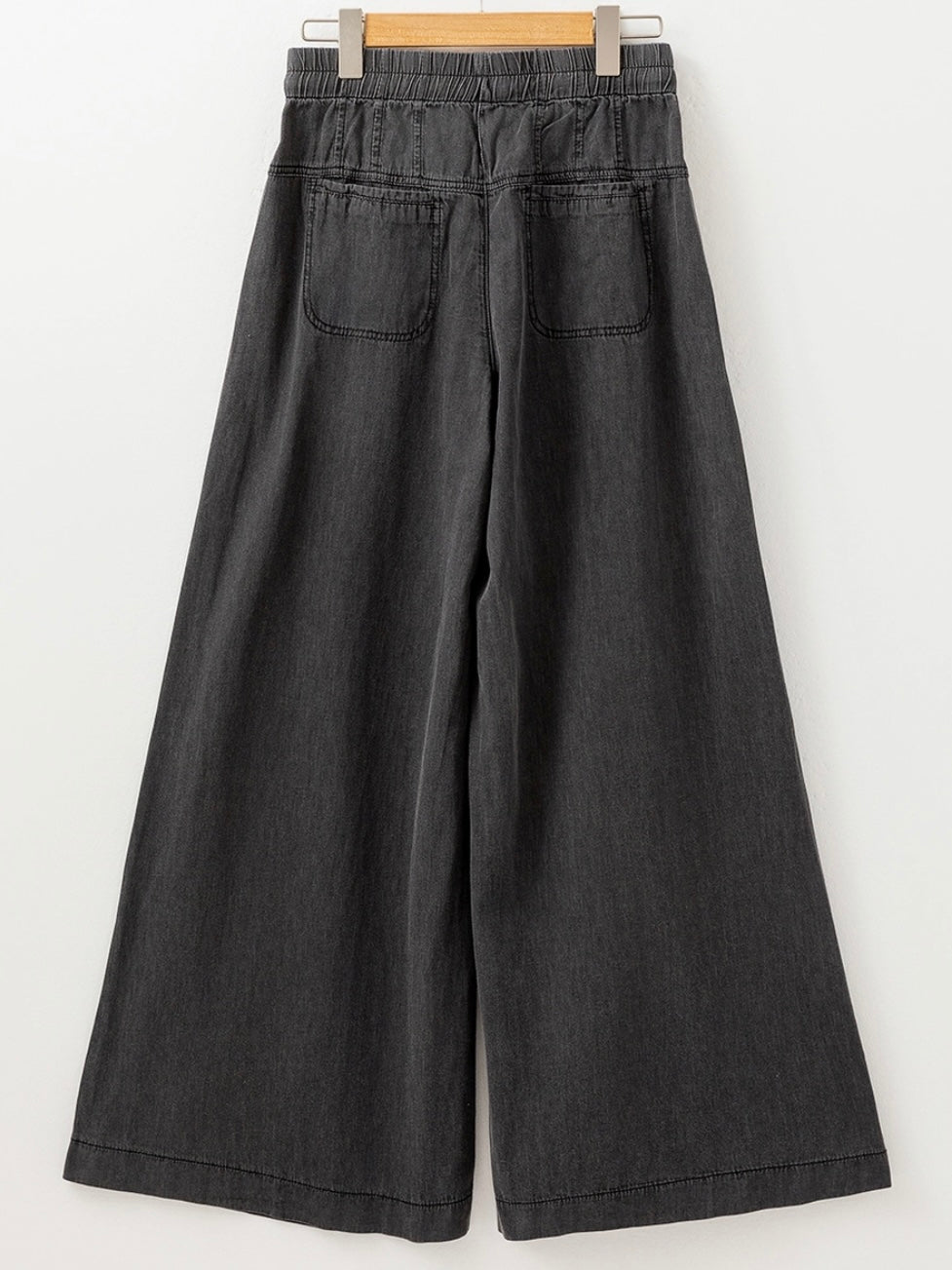 Drift Away Denim Palazzo Pants