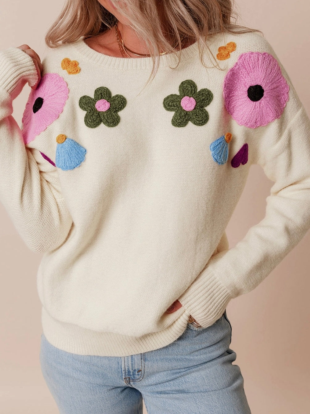 Meadow Whispers Sweater