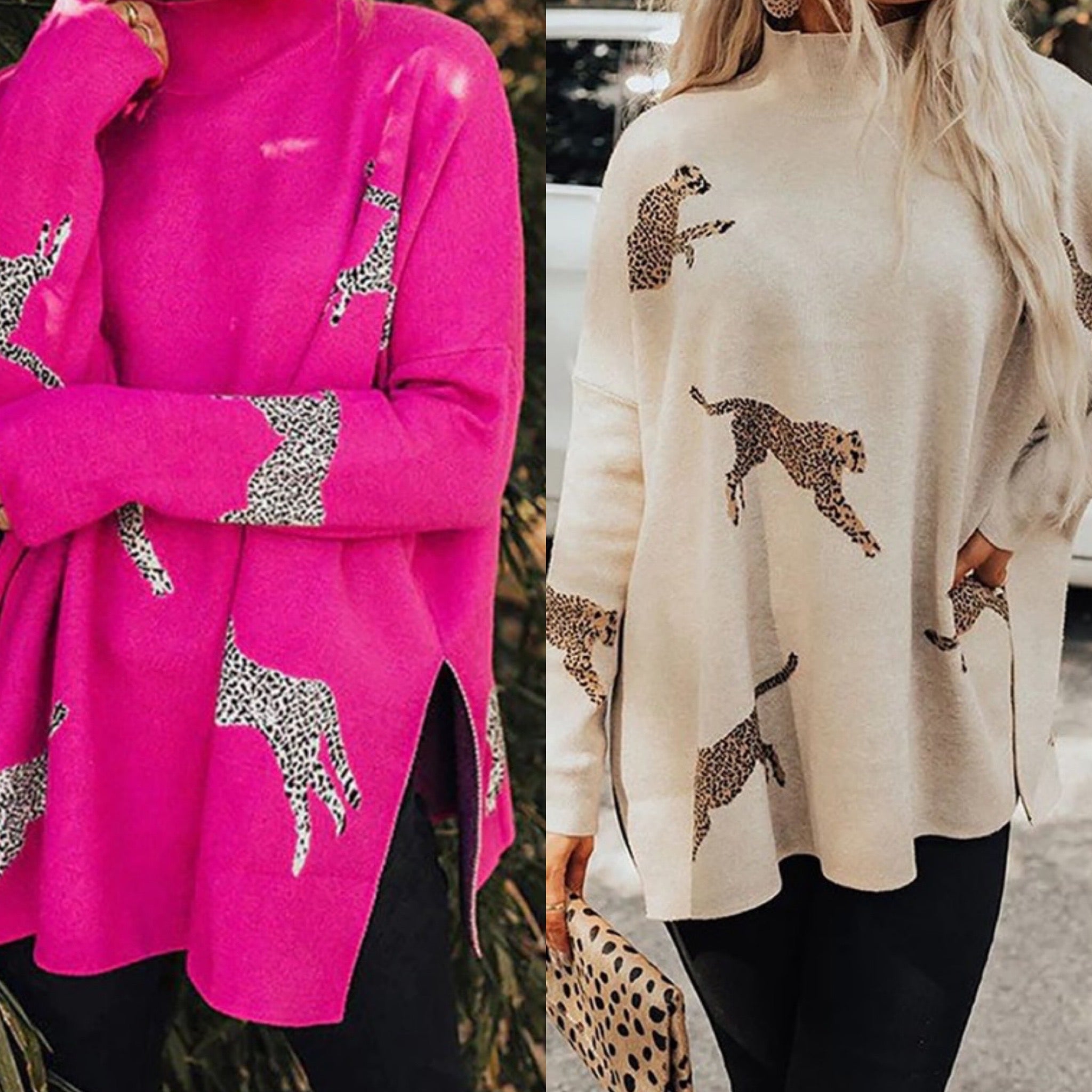 Wild Side Turtleneck Sweater