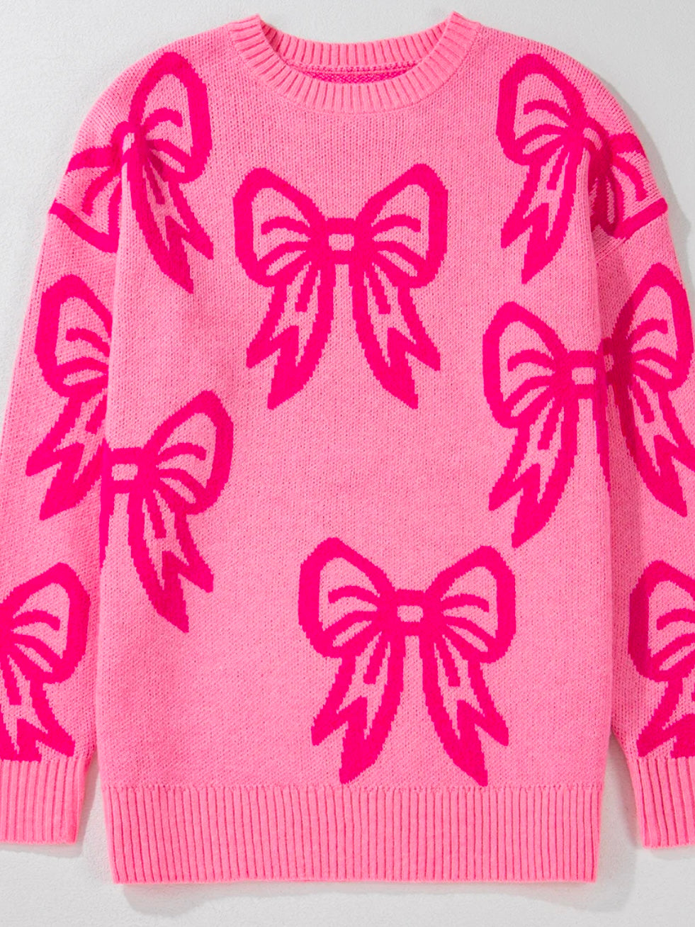 Rose Ribbon Sweater