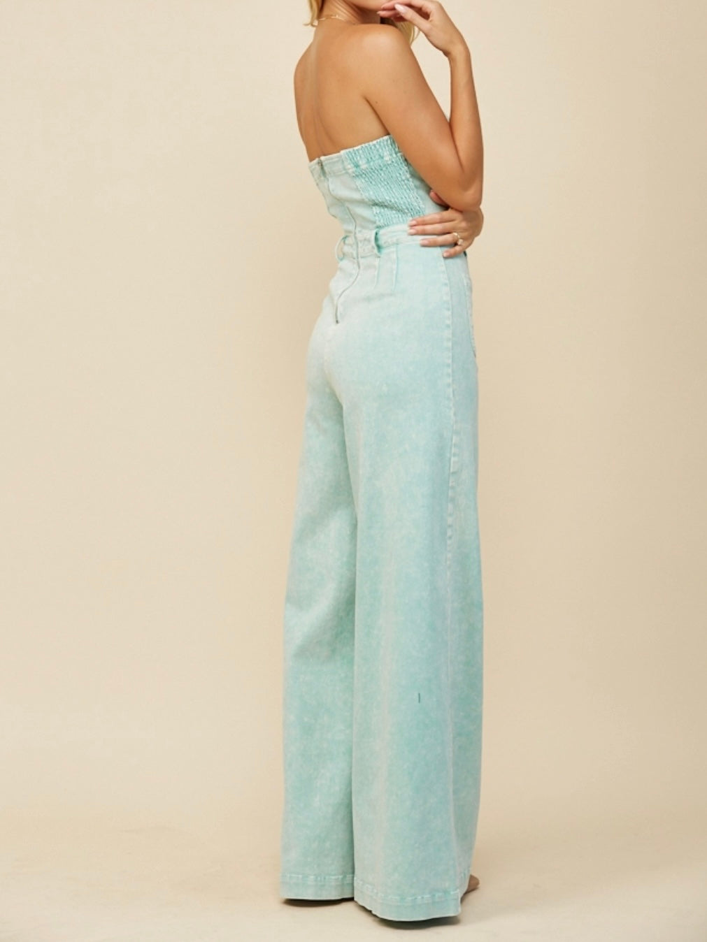 Aqua Bloom Jumpsuit