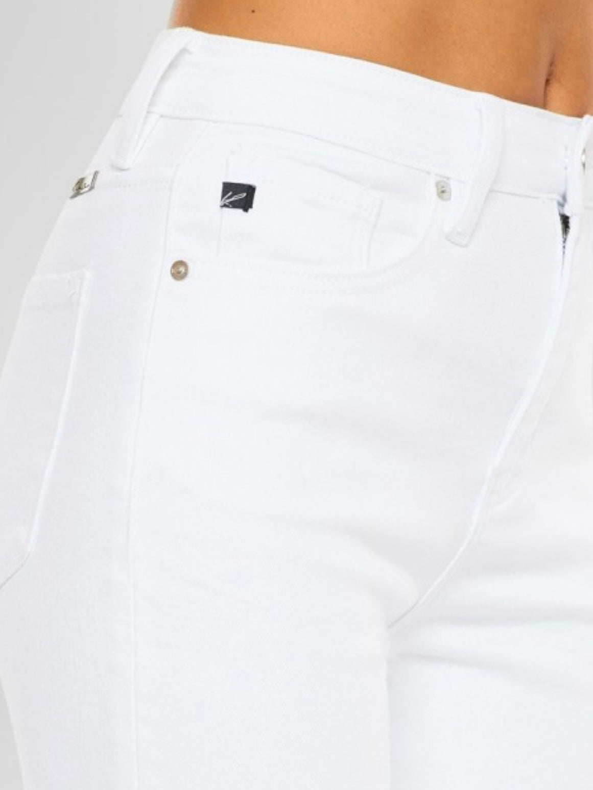 Kancan White Skinny Stretch Jeans