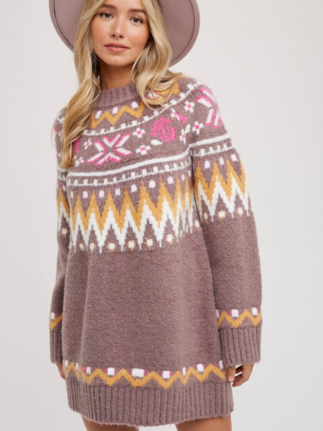 Ski Lodge Tunic Sweater