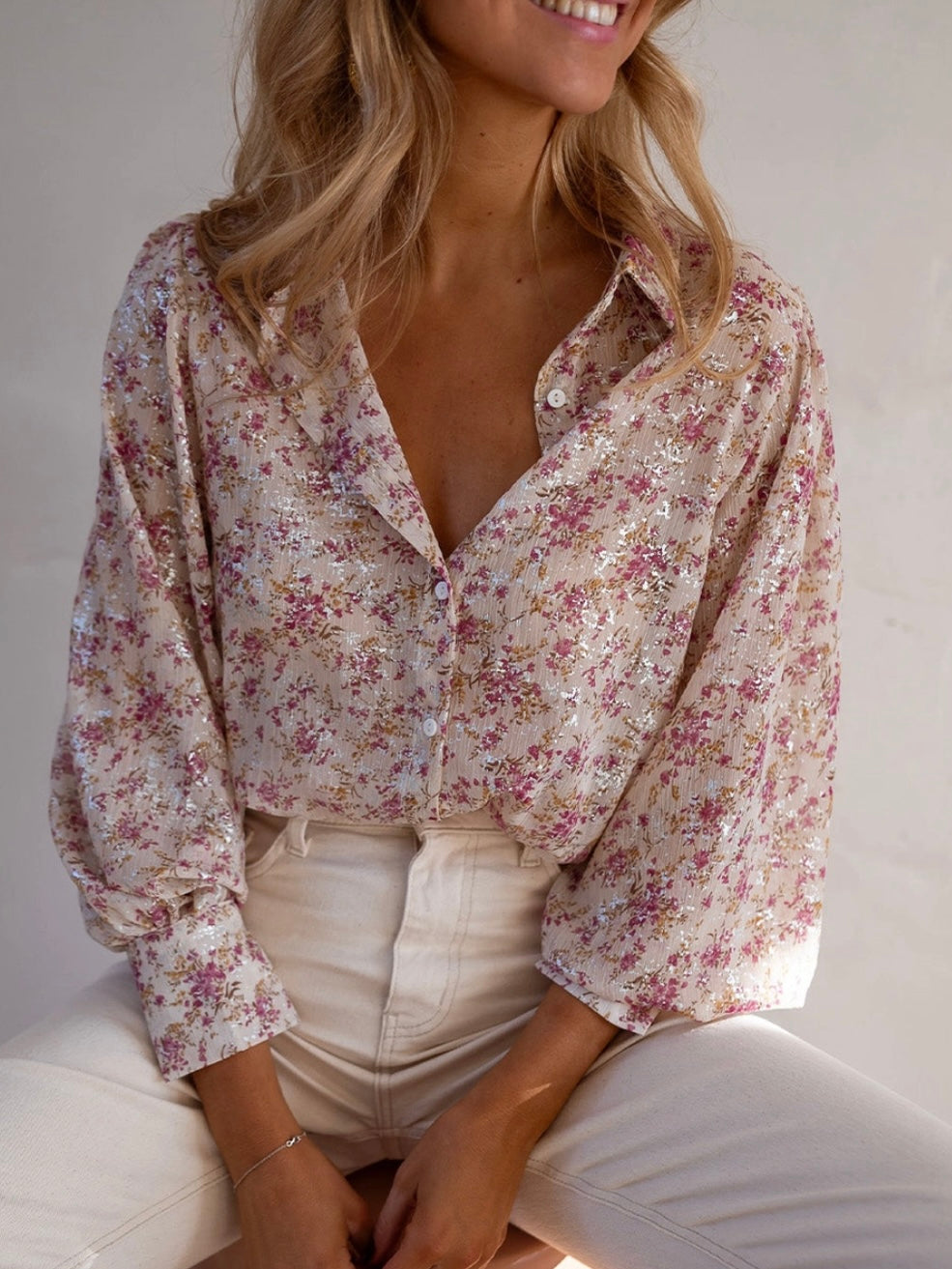 Rose Haze Blouse