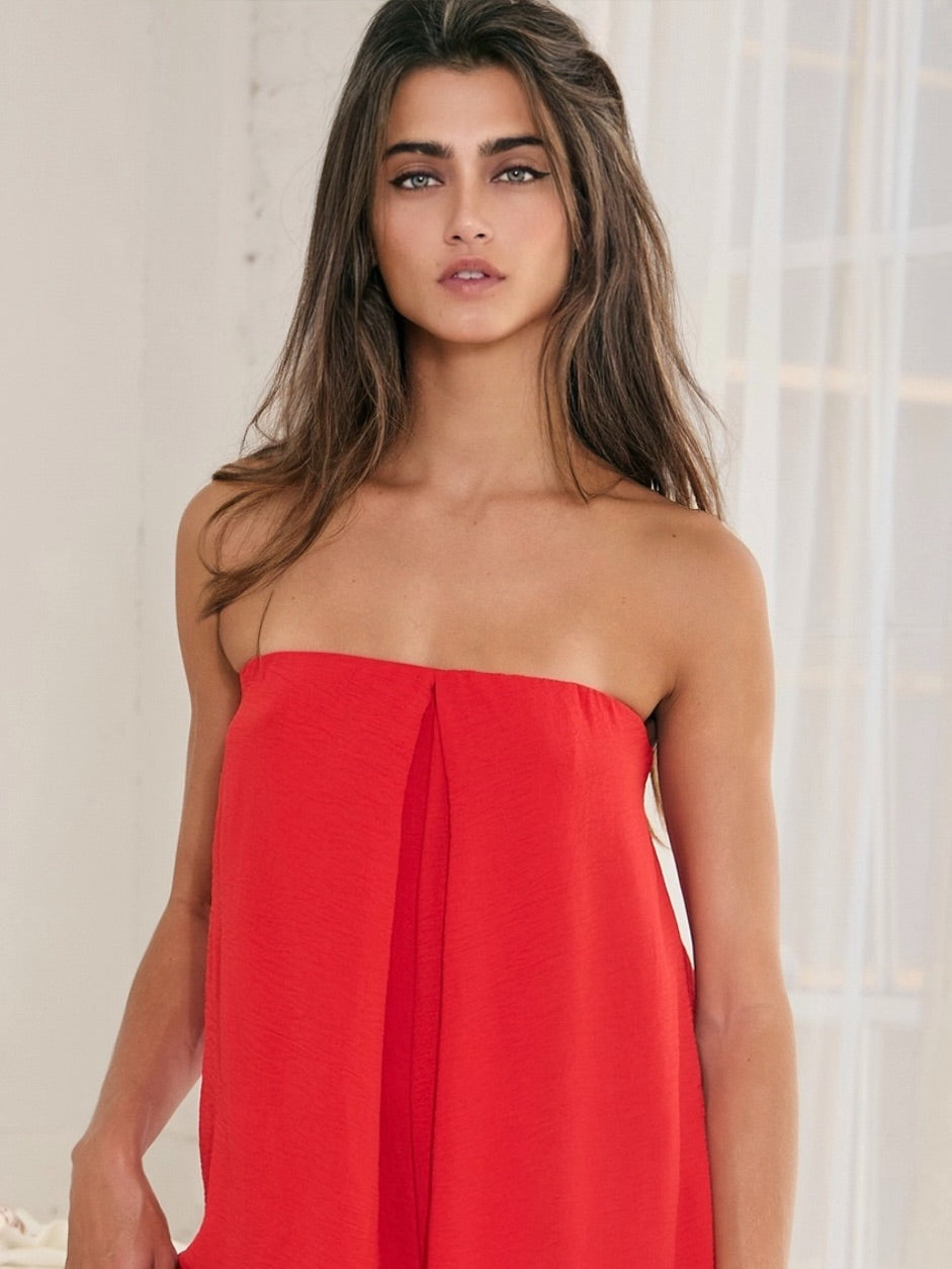 Lyric Strapless Jumpsuit