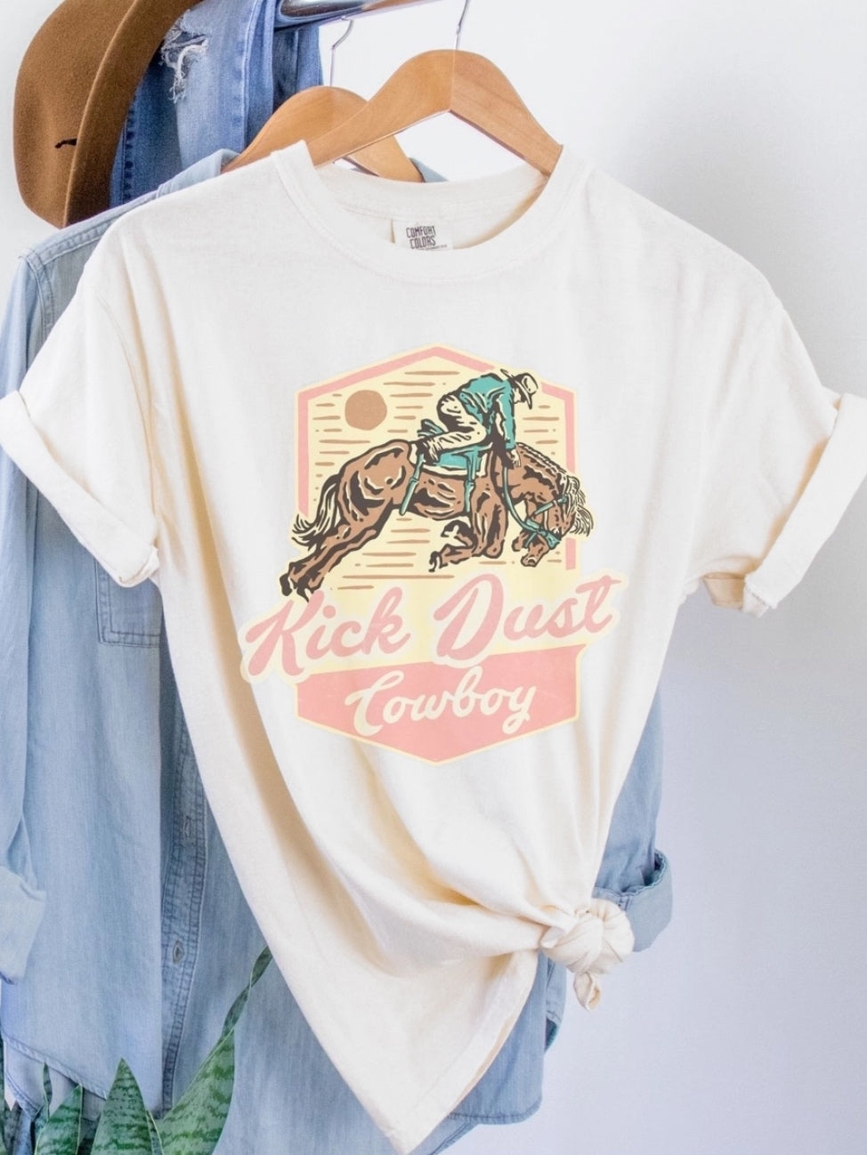 Kick Dust Cowboy Tee