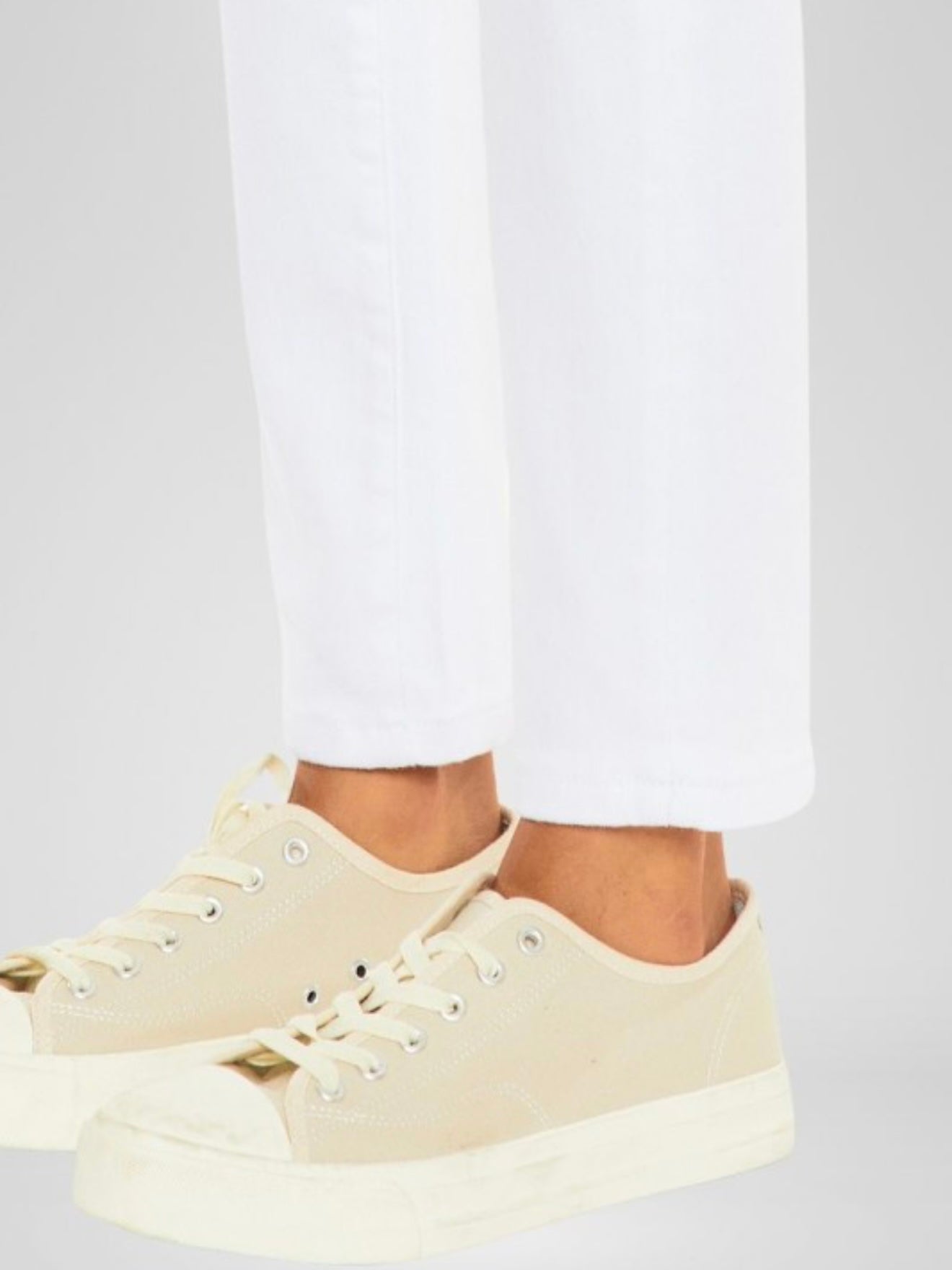 Kancan White Skinny Stretch Jeans