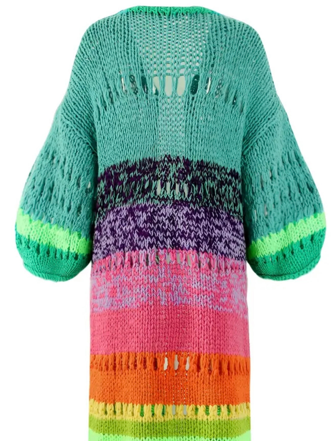 Boho Glow Knit Cardigan