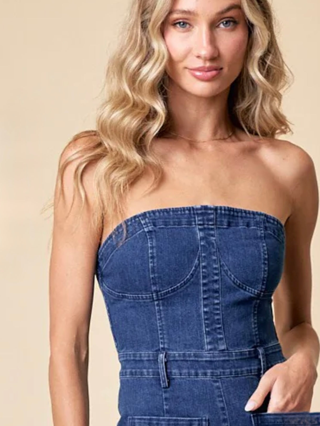 Desiree Denim Jumpsuit