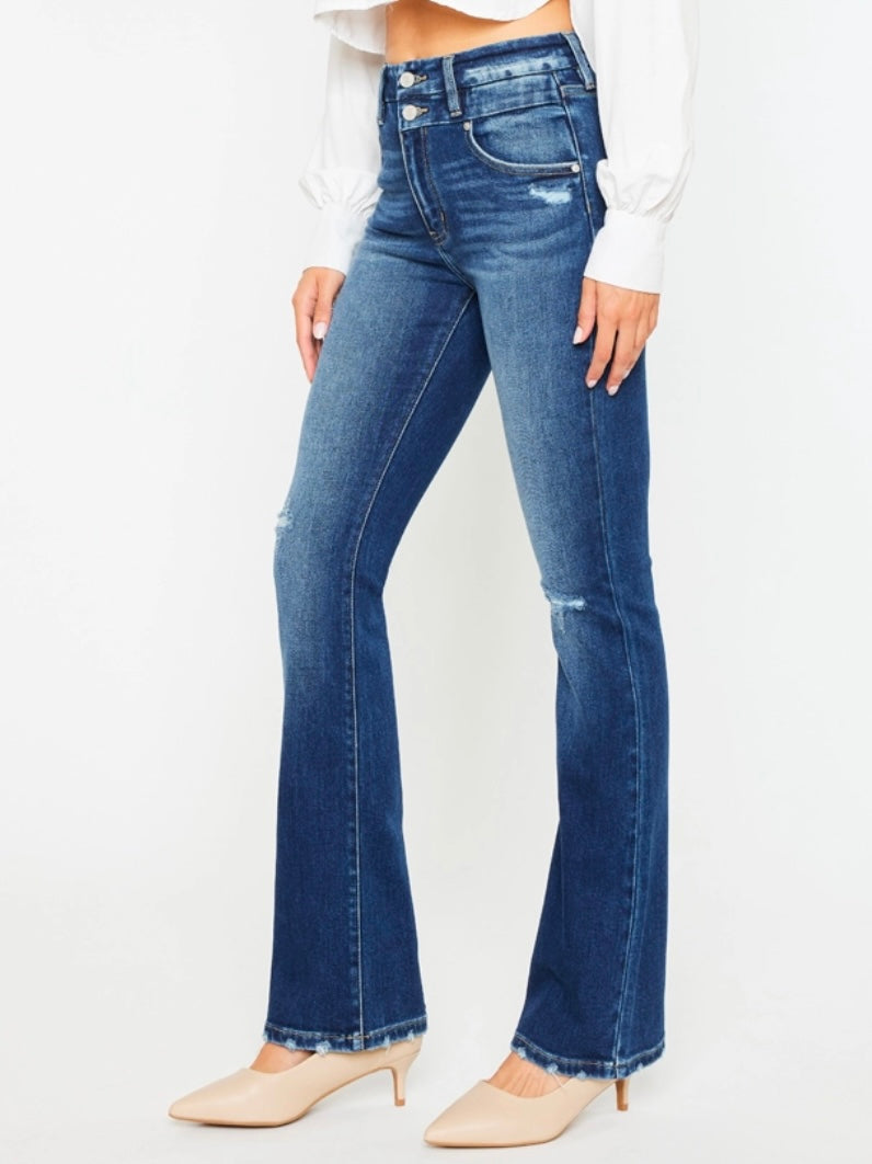 Daring High Rise Bootcut Jeans