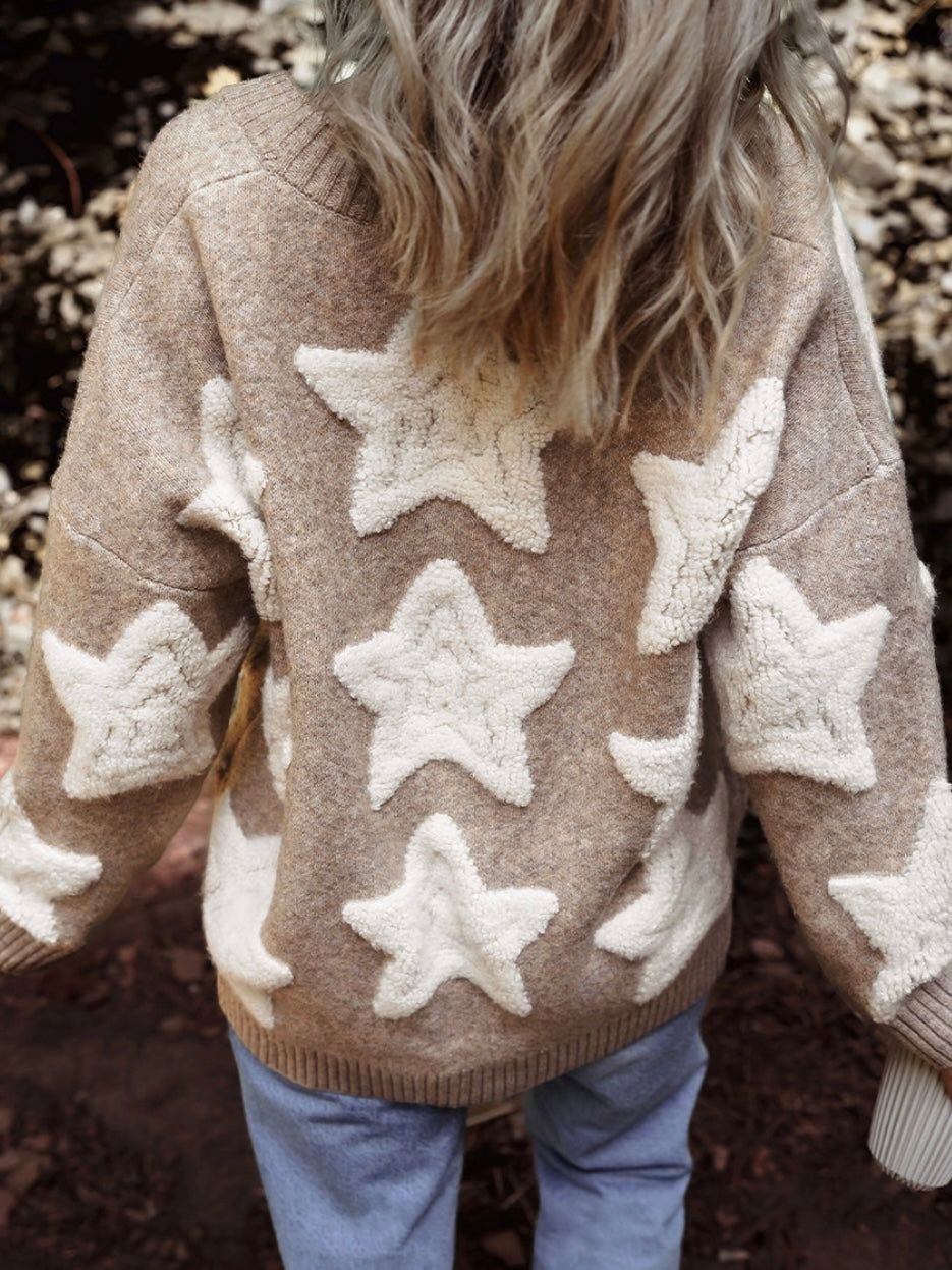 Sherpa Star Cardigan