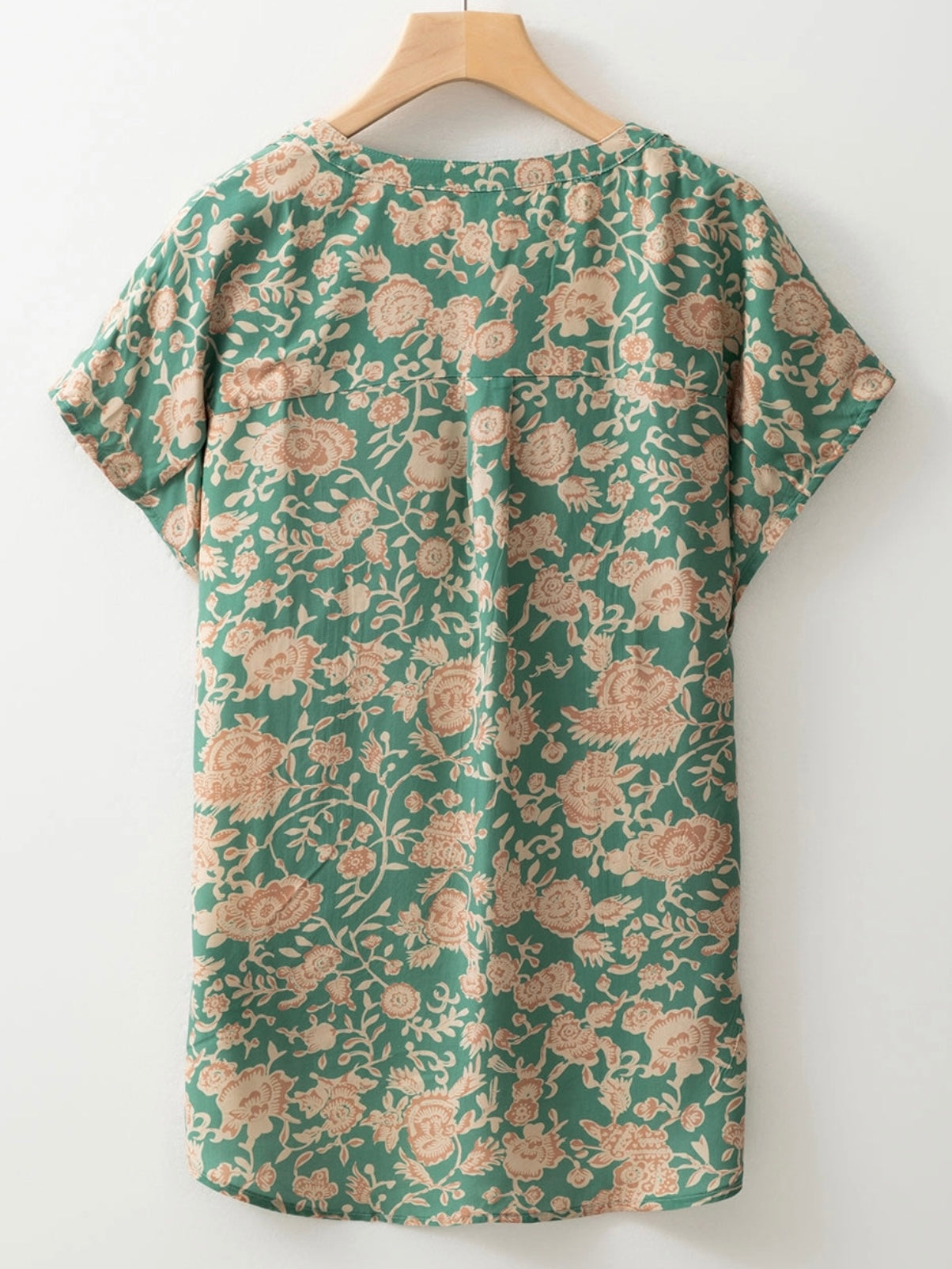 Sage Garden Button Top