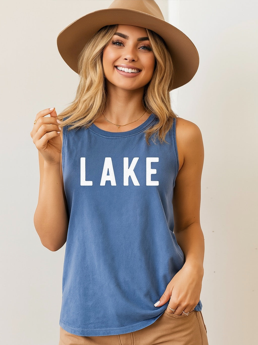 Lake Mineral Wash Tank Top